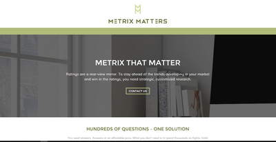 Metrix Matters